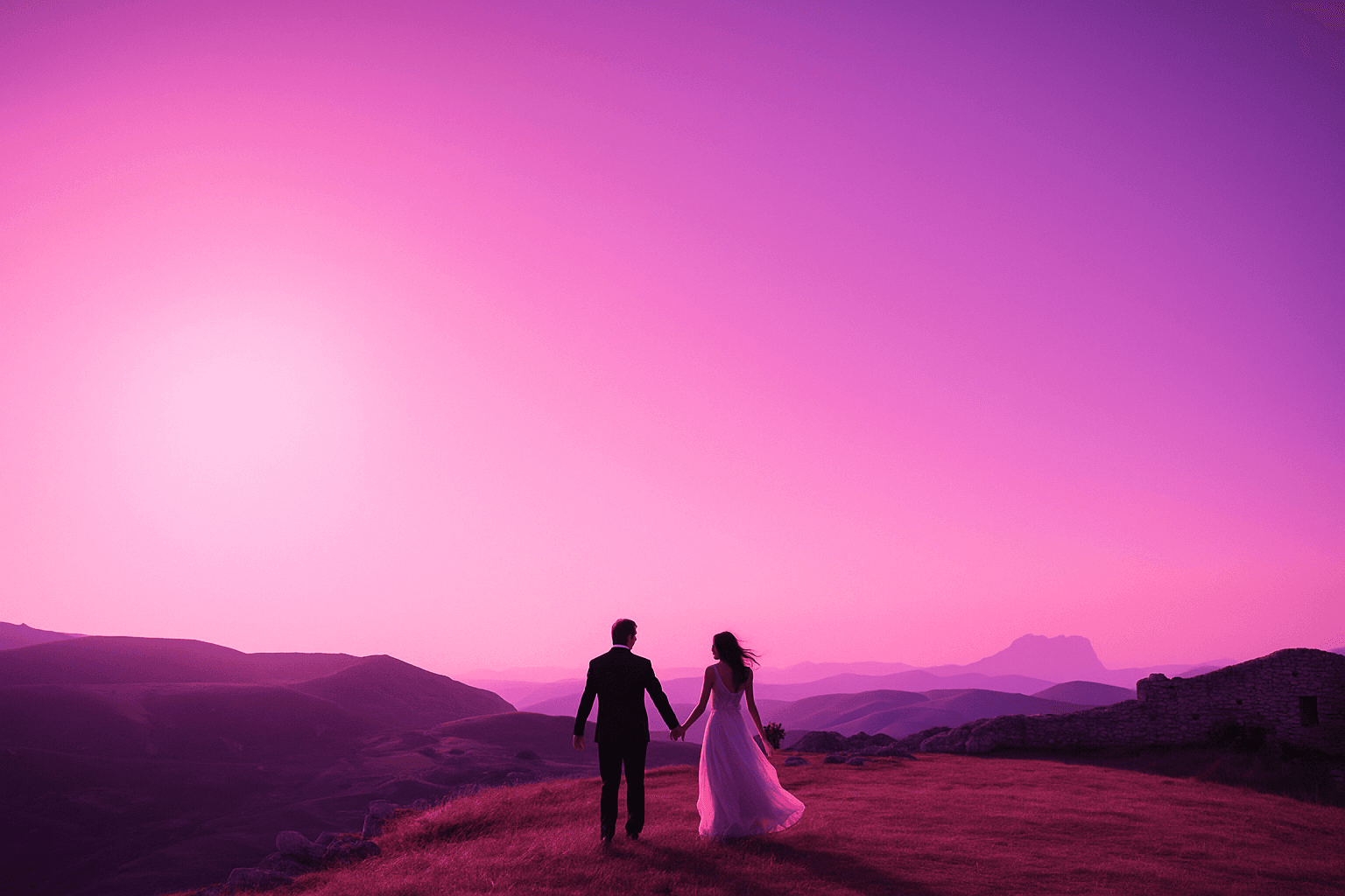 Wedding couple